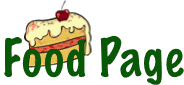the Kaye and Geoff food page